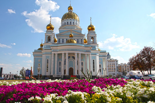 The Cathedral of St. Theodore Ushakov in Saransk, Russia