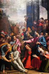 Resurrection of Lazarus by Santi di Tito, Santa Maria Novella Principal Dominican church in...