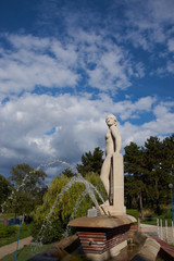 Belle statue à Paris, 19e