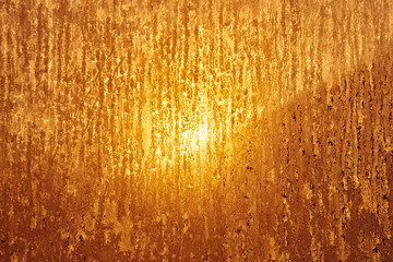 Lever de soleil sur mon balcon