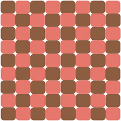 Brown rounded square or abstract brown background