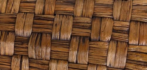 Braided rattan texture