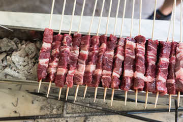 Cooking Abruzzesi arrosticini