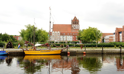 Greifswald, Traditionshafen, Stadthafen