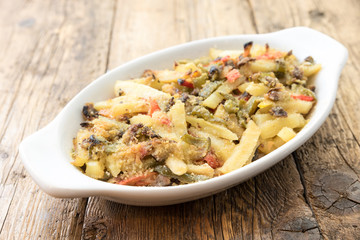 Tasty dish of ratatouille