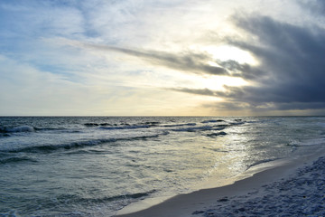 Obraz premium sunny florida beach
