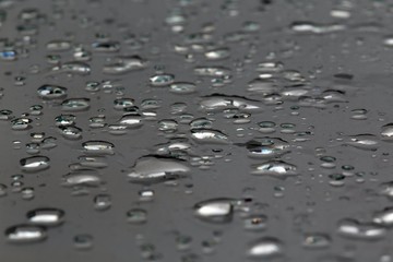 rain drops background and bokeh