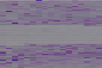 Purple abstract striped background. Bad TV.  Glitch effect. Abstract backdrop. Pixels. Blur effect. Simple illustration for decorative design or presentation.