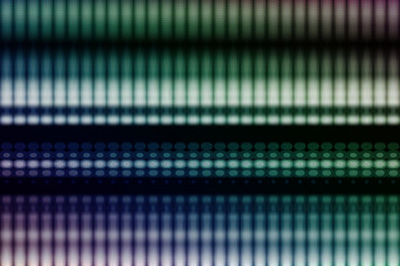 Gray-green abstract striped background. Glitch effect. Bad TV. Abstract backdrop. Blur effect. Simple illustration for decorative design or presentation.