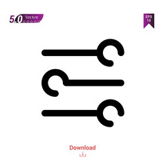 Outline levels icon isolated on white background. Best modern. Graphic design, mobile application, beauty icons 2019 year, user interface. Editable stroke. EPS10 format vector illustration