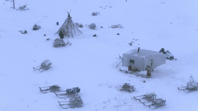 Yurts of the reindeer herders