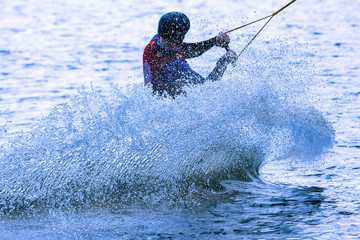 Naklejka premium Wakeboarding 2