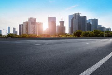 Urban Road, Highway and Construction Skyline