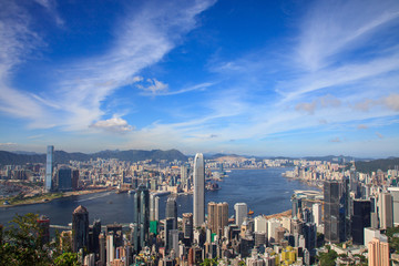 Hong Kong’s city skyline