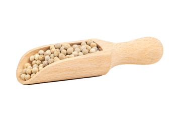 White pepper peas in scoop