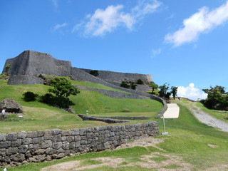 勝連城跡　沖縄