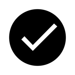 Mark icon, vector illustration