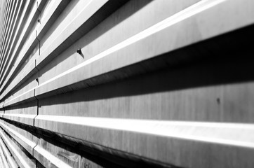 yellow striped wall abstraction