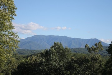 view of mountains