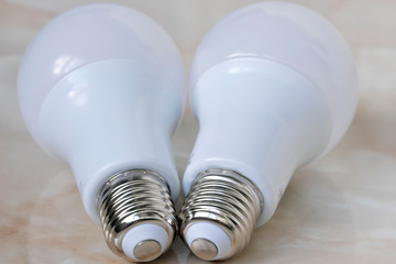 Lighting electric lamps LED