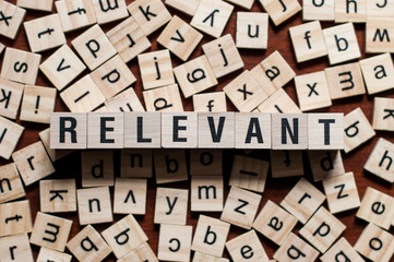 Relevant word concept