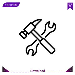 improvement vector icon. Best modern, simple, isolated,lifestyle-icons.flat icon for website design or mobile applications, UI / UX design vector format