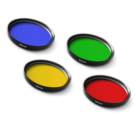 based photo lense filters