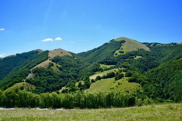 Obraz premium Beautiful nature of Umbria region (Italy)