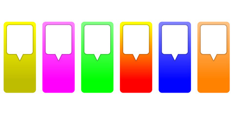 set of colorful icons