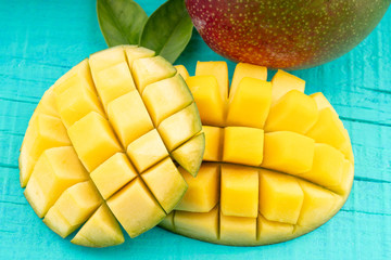 Exotic ripe mango