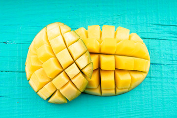 Exotic ripe mango