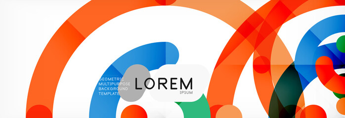 Modern geometrical abstract background