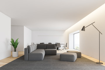Waiting room and meeting room interior