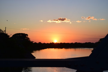 Fototapeta premium Atardecer