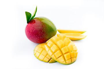Naklejka na ściany i meble Exotic ripe mango