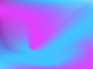 Abstract gradient mesh background. Colorful smooth soft banner template. vector illustration - Vector