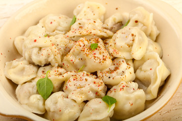 Boiled dumplings