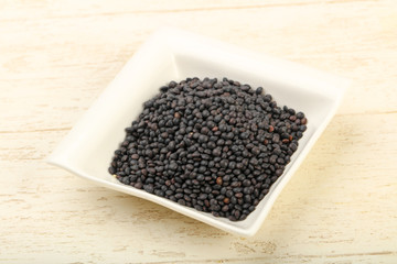 Black lentils