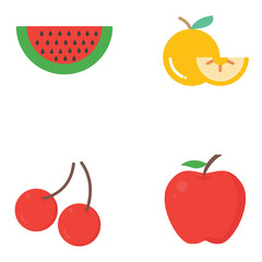 apple,art,background,beery,cartoon,collection,cute,delicious,design,diet,flat,food,fresh,fruit,green,health,healthy,icon,illustration,isolated,juicy,leaf,natural,nature,nutrition,object,orange,organic