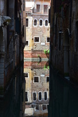 Venetian Canal Reflection