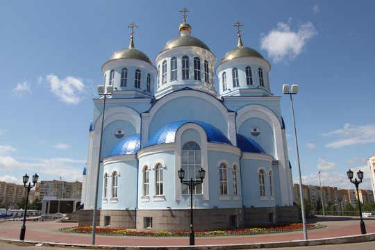 Temple of Kazan icon of the mother of god in Saransk