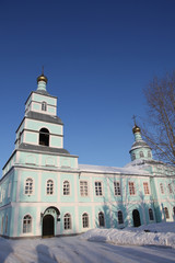 Fototapeta na wymiar Church Of The Beheading Of John The Baptist in Saransk, Mordovia republic of Russian Federation