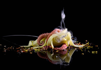 Octopus Pulpo Seafood Pasta ozean fisch  tentakel