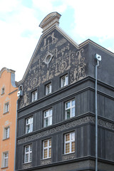 Fototapeta na wymiar Architecture of the old town Gdansk Poland