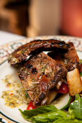 Bone in NY Strip Steak