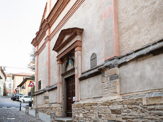 wall of Monastero San Benedetto in Bergamo
