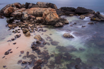 rocks on the beach