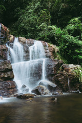 waterfall in the forest of Sri Lanka - Used slow shutter technique to capture the landscape