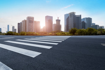 Urban Road, Highway and Construction Skyline