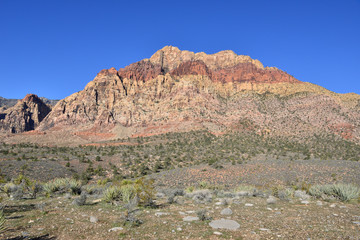 Red Rock Canyon in Las Vegas, Nevada.